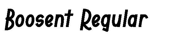 Boosent Regular字体