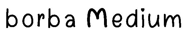 borba Medium字体
