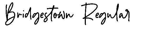 Bridgestown Regular字体