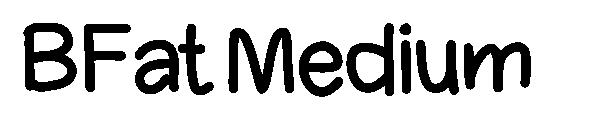 BFat Medium字体