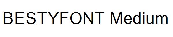 BESTYFONT Medium字体