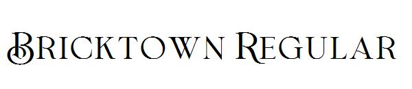 Bricktown Regular字体