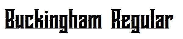 Buckingham Regular字体