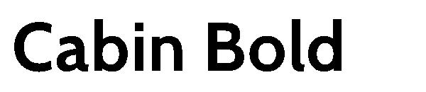 Cabin Bold字体