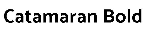 Catamaran Bold字体