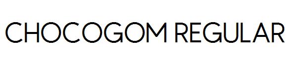 Chocogom Regular字体