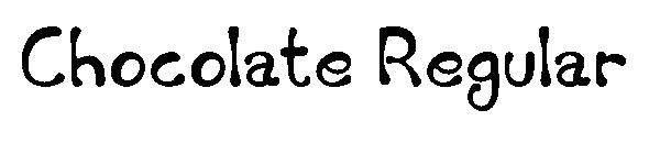 Chocolate Regular字体