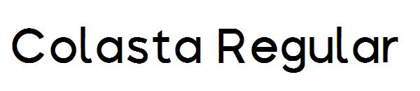 Colasta Regular字体
