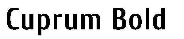 Cuprum Bold字体