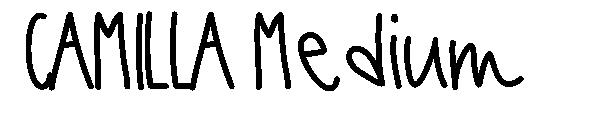 CAMILLA Medium字体