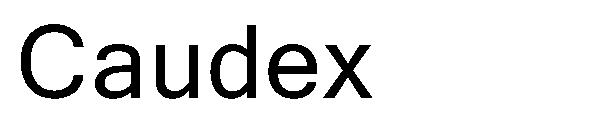 Caudex 字体