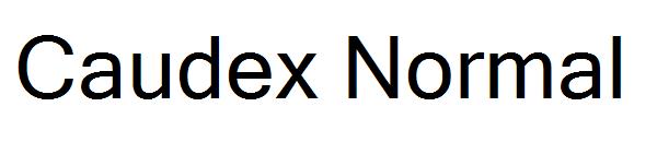 Caudex Normal字体