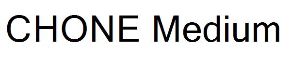 CHONE Medium字体