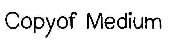 Copyof Medium字体