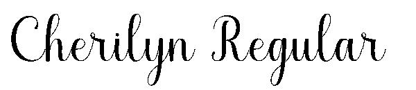Cherilyn Regular字体