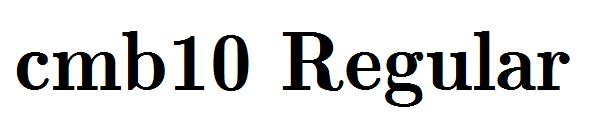 cmb10 Regular字体