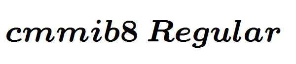 cmmib8 Regular字体