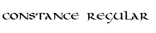 Constance Regular字体