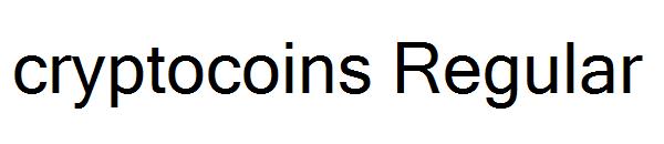 cryptocoins Regular字体