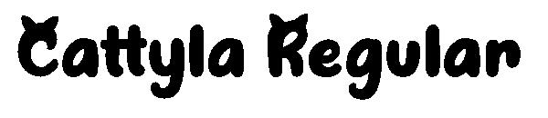 Cattyla Regular字体