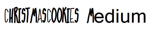 CHRISTMASCOOKIES Medium字体