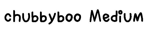 chubbyboo Medium字体