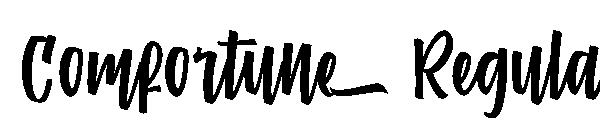 Comfortune Regular字体