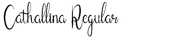 Cathallina Regular字体