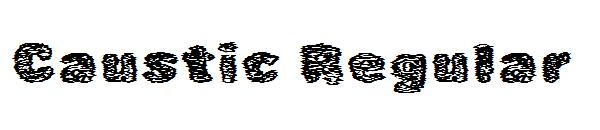 Caustic Regular字体