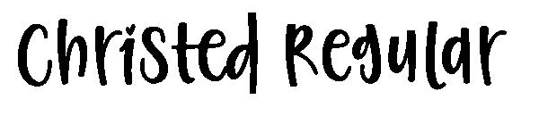 Christed Regular字体
