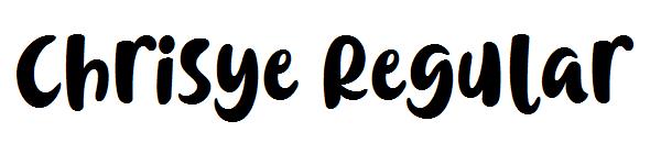 Chrisye Regular字体
