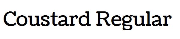 Coustard Regular字体