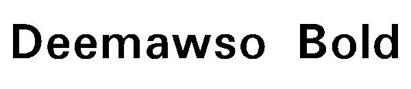 Deemawso Bold字体
