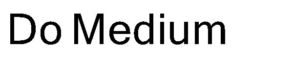 Do Medium字体
