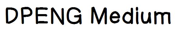 DPENG Medium字体