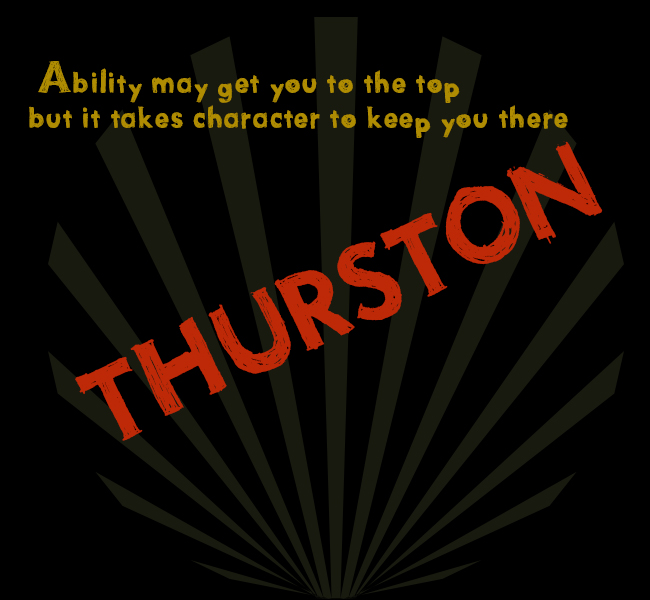 thurston字体下载