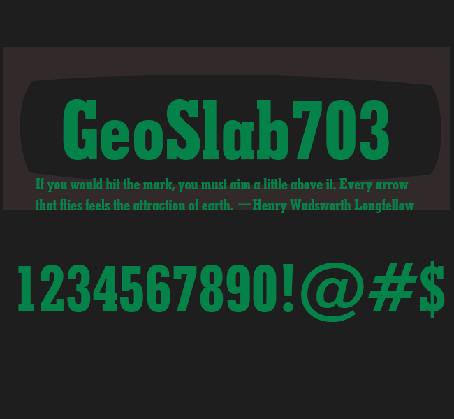 geoslab字体下载