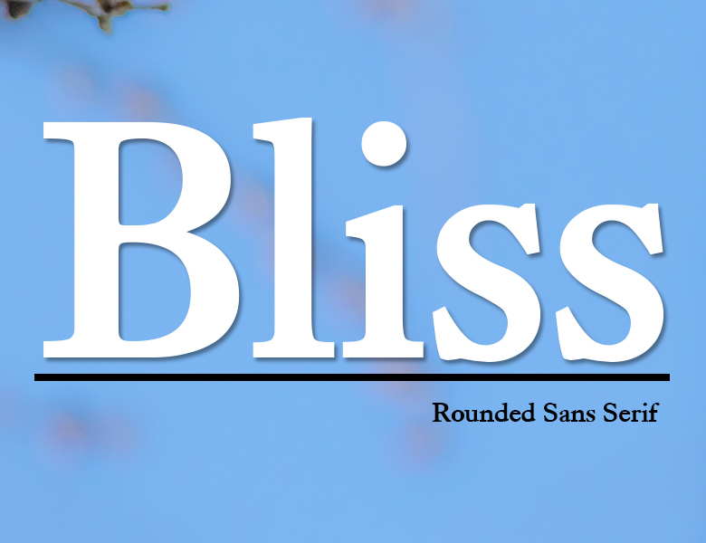 blisspro字体下载