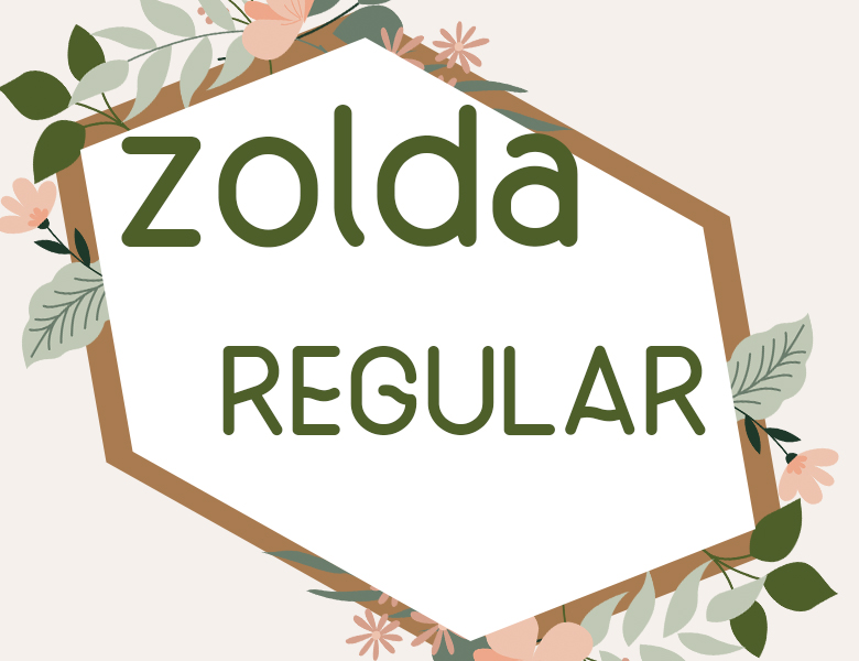 zolda字体下载