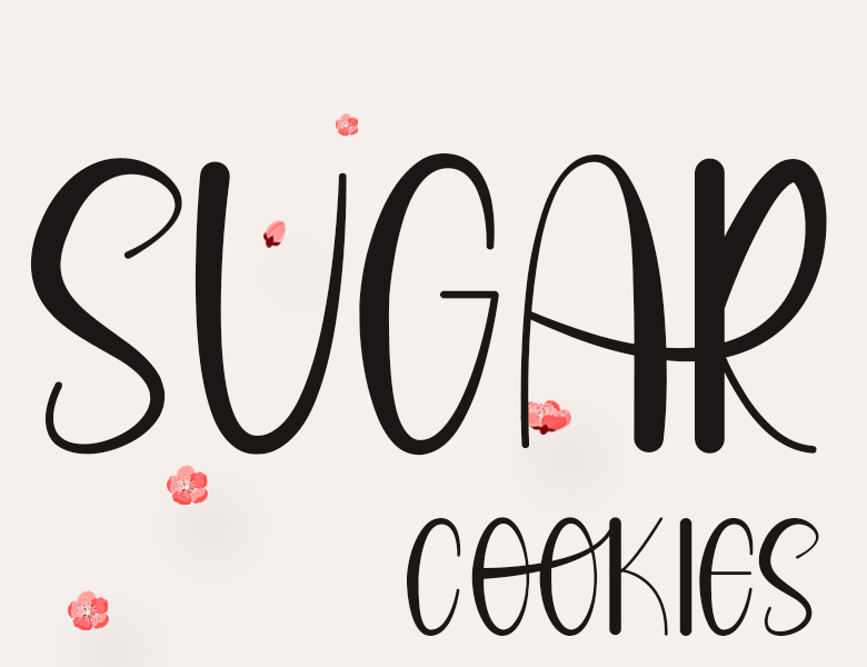 sugarcookies字体