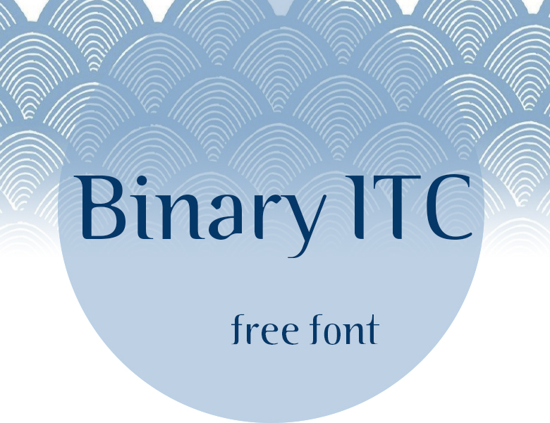 binaryitclight字体下载