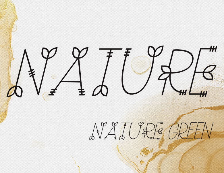 naturegreen字体