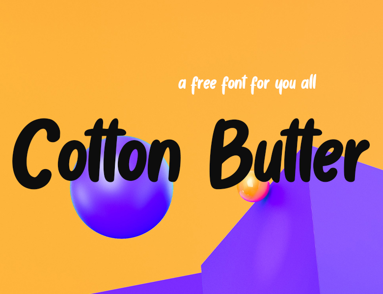 cotton-butter字体下载