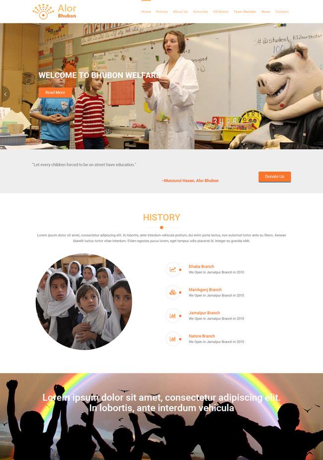儿童教育类网站模板（关于儿童教育的小网站）  儿童教育类网站模板 模板下载 第1张