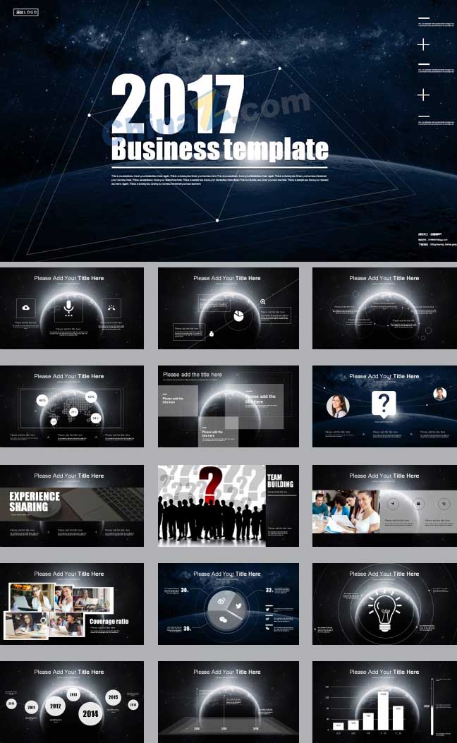 炫酷动态ppt模板下载免费