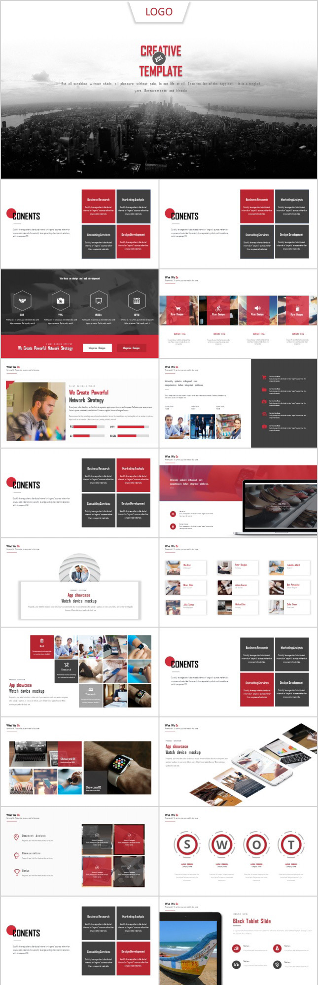 商业融资计划书PPT模板