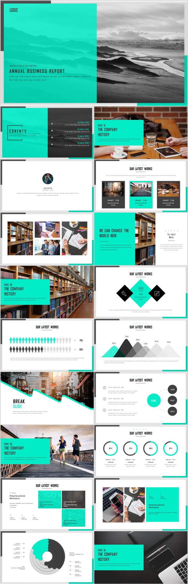 企业项目汇报PPT模板