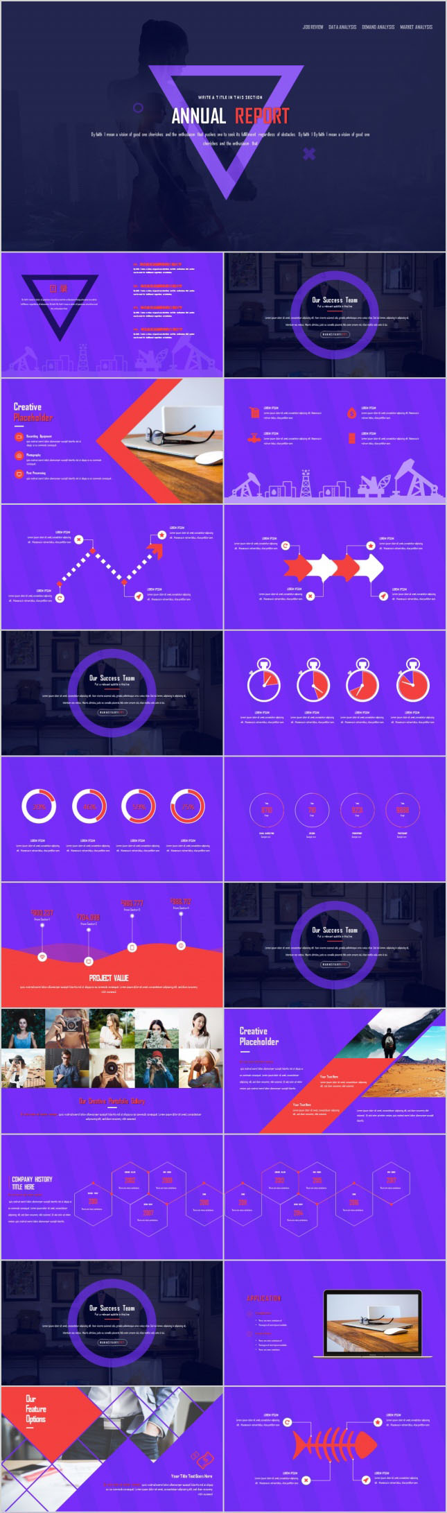 紫色大气商业计划书PPT模板