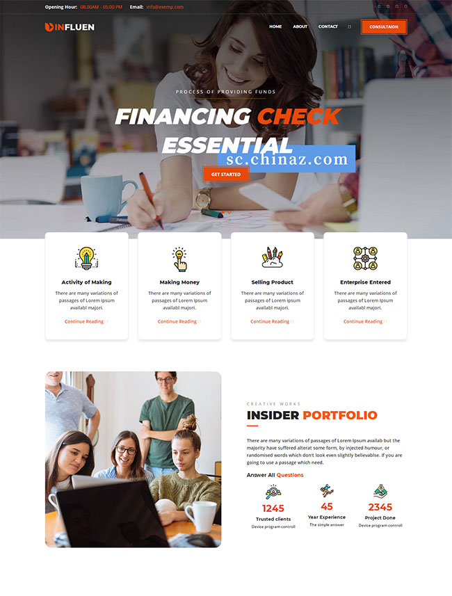 企业金融业务公司网站模板（企业金融服务平台的业务内容）