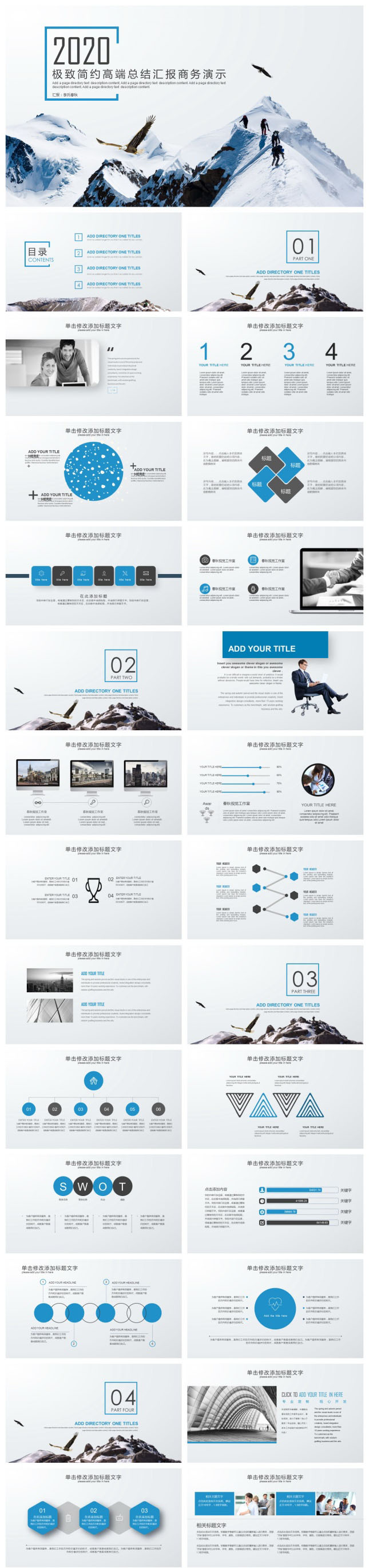 培训讲座计划总结汇报PPT模板